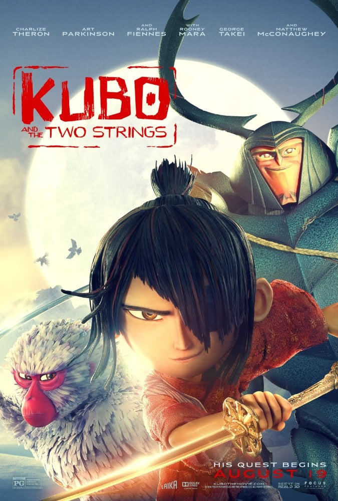 Kubo and the Two Strings (2016) Movie คูโบ้และมหัศจรรย์พิณสองสาย